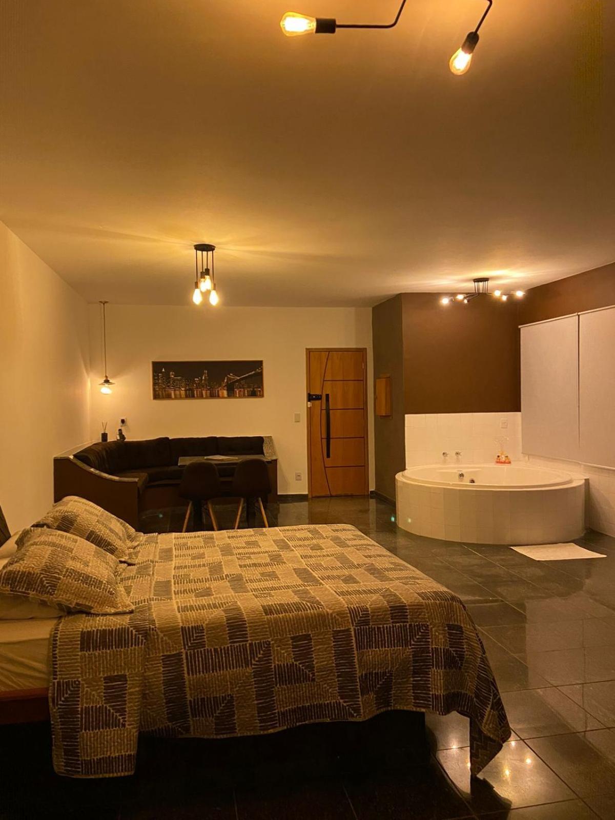 Gran Luha Motel, Hotel E Chales Brotas Extérieur photo
